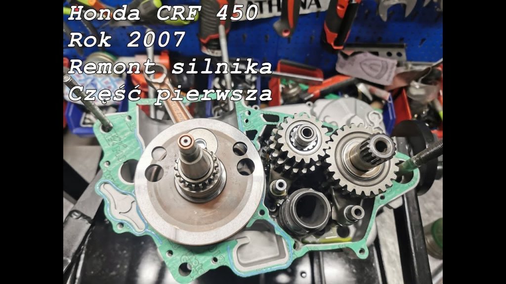 Honda CRF 450 rok 2007 remont silnika. Część pierwsza.