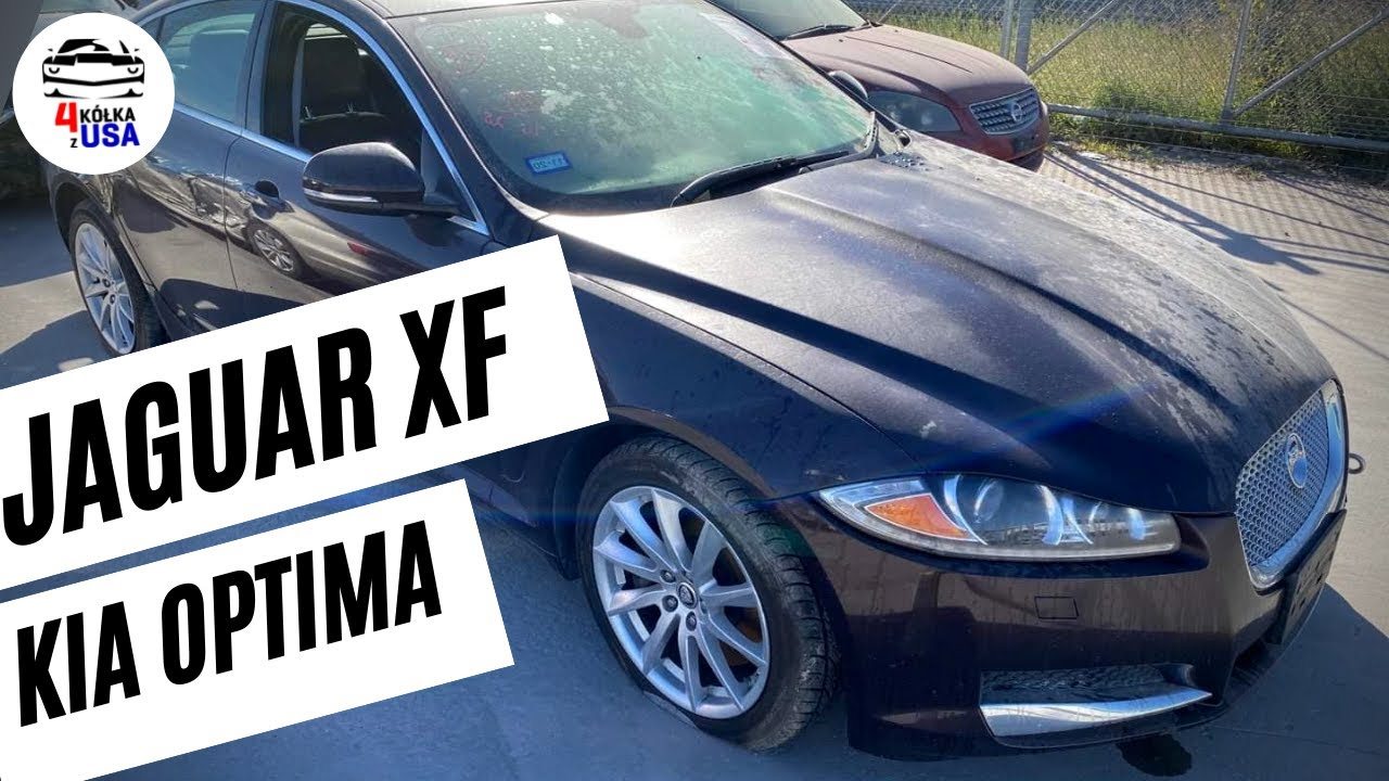 JAGUAR XF i KIA OPTIMA -  czyli kolejne auta z USA po naprawie trafiają do klientów