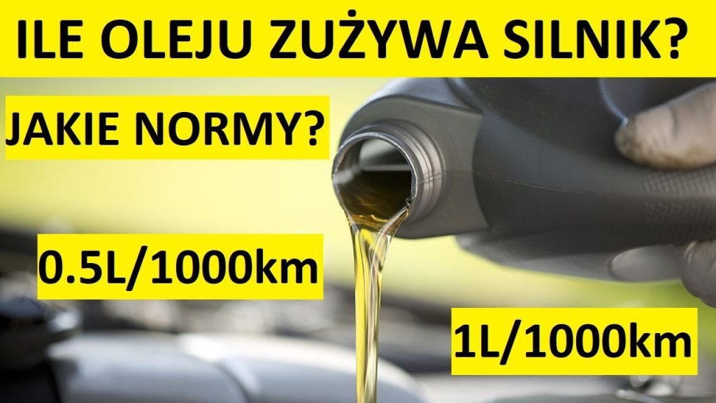 Norma zużycia oleju przez silnik? Ile oleju może silnik spalać między wymianami? Normy producenta?