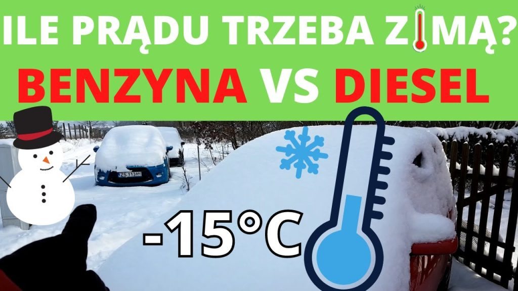 Zimna benzyna vs zimny diesel - ile prądu silnik potrzebuje zimą?