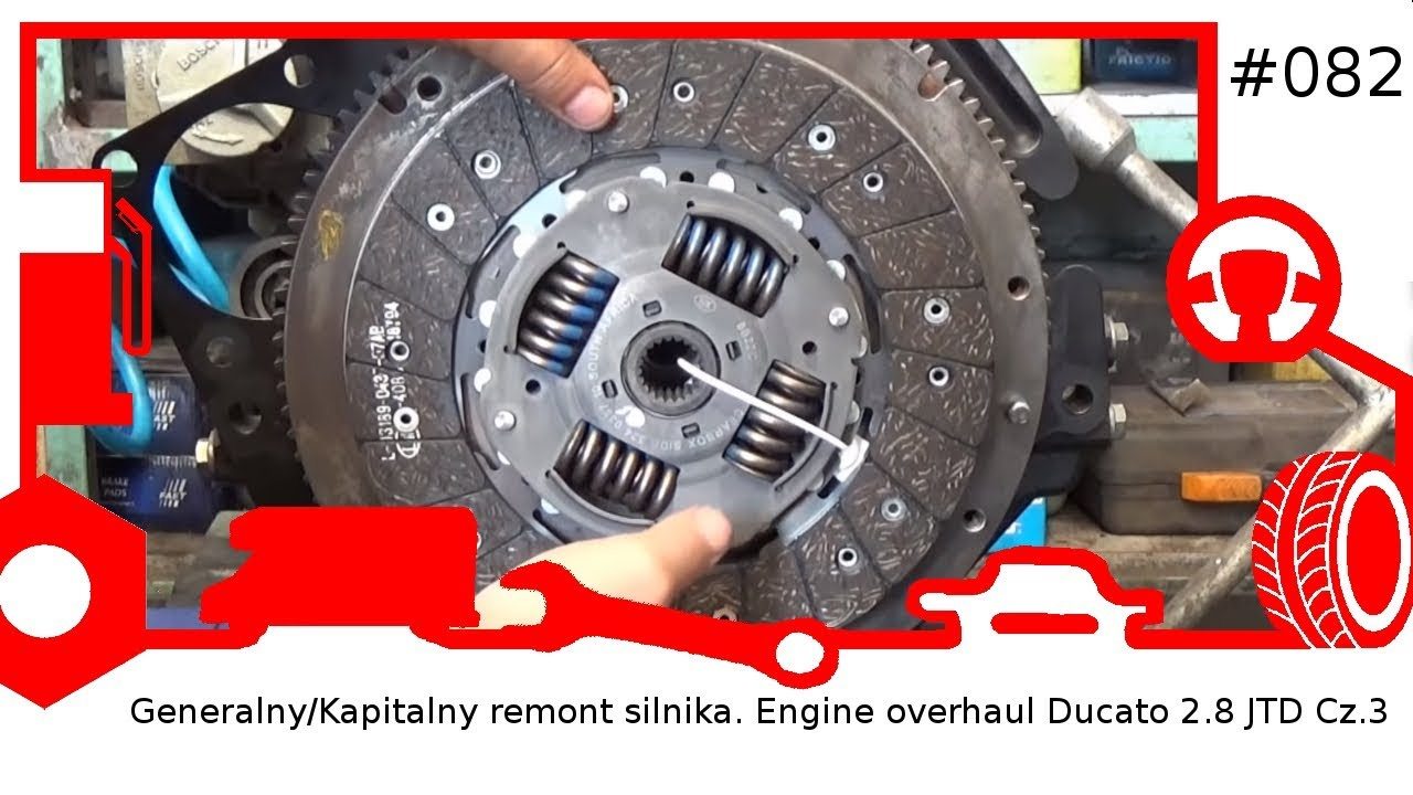 082 Generalny/Kapitalny remont silnika. Engine overhaul Ducato 2.8 JTD Cz.3