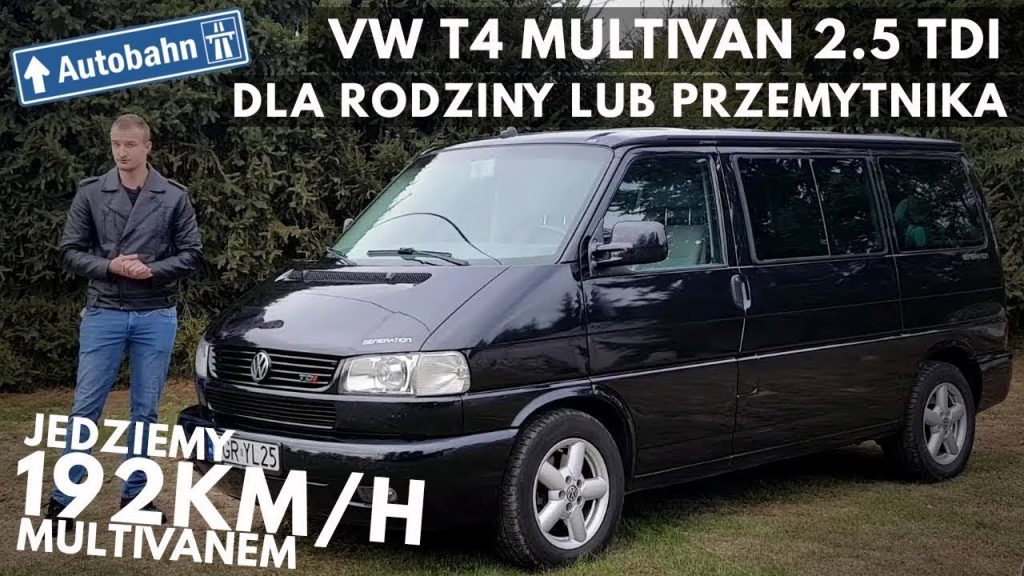 2001 VW T4 Multivan 2.5 TDI 151 KM - DYNAMICZNY, uniwersalny i solidny.