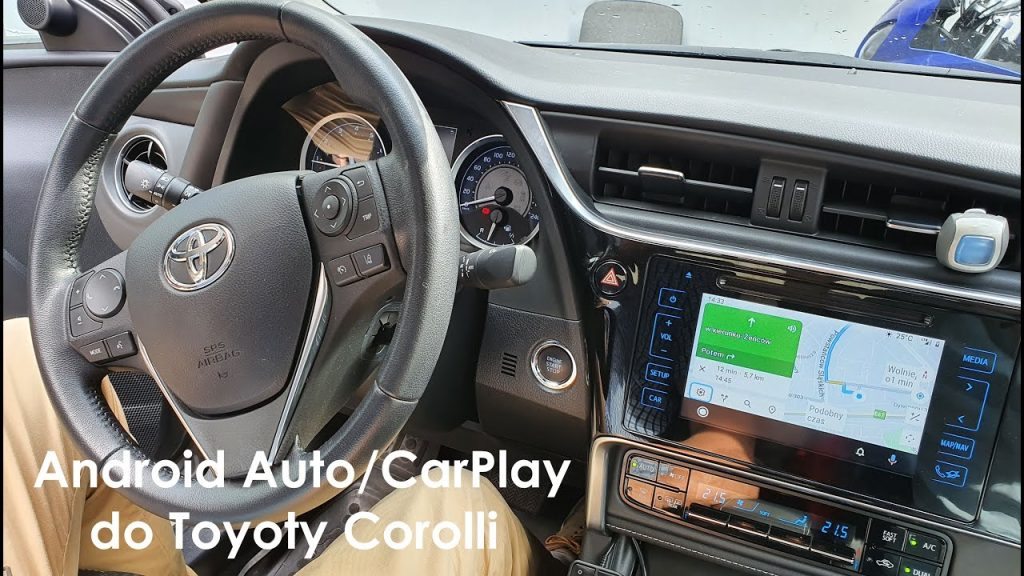 Android Auto / CarPlay do Toyoty (Toyota Corolla, Toyota Avensis, Toyota Auris)