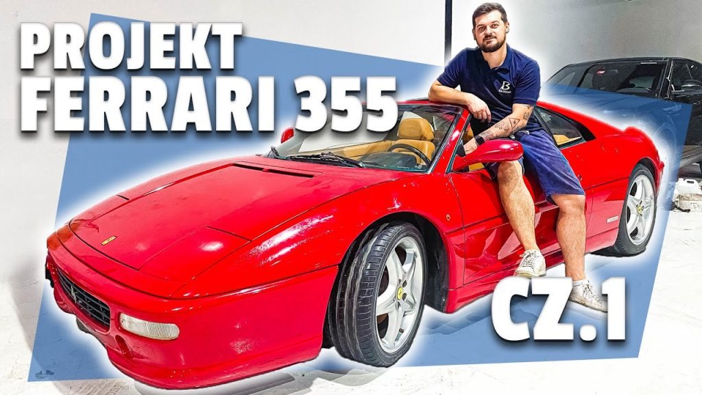 Ferrari w cenie Ferrari - projekt Ferrari 355 część 1 - 4K - Polski mechanik w Dubaju