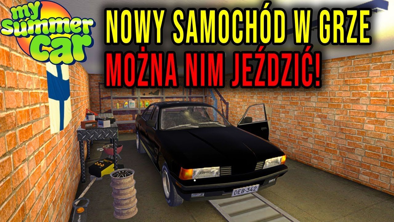 JAZDA NOWYM SAMOCHODEM (EDM - BMW) - My Summer Car - Stream #21