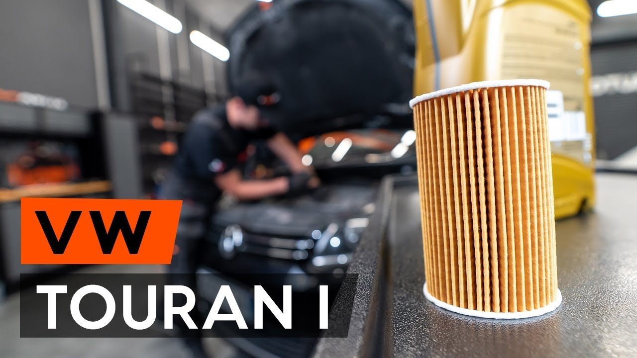 Jak wymienić filtr oleju i oleje silnikowe w VW TOURAN 1 (1T3) [TUTORIAL AUTODOC]