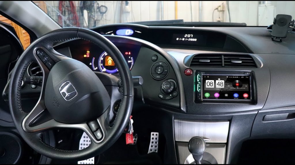 Montaż radia 2 DIN Android Honda Civic Ufo