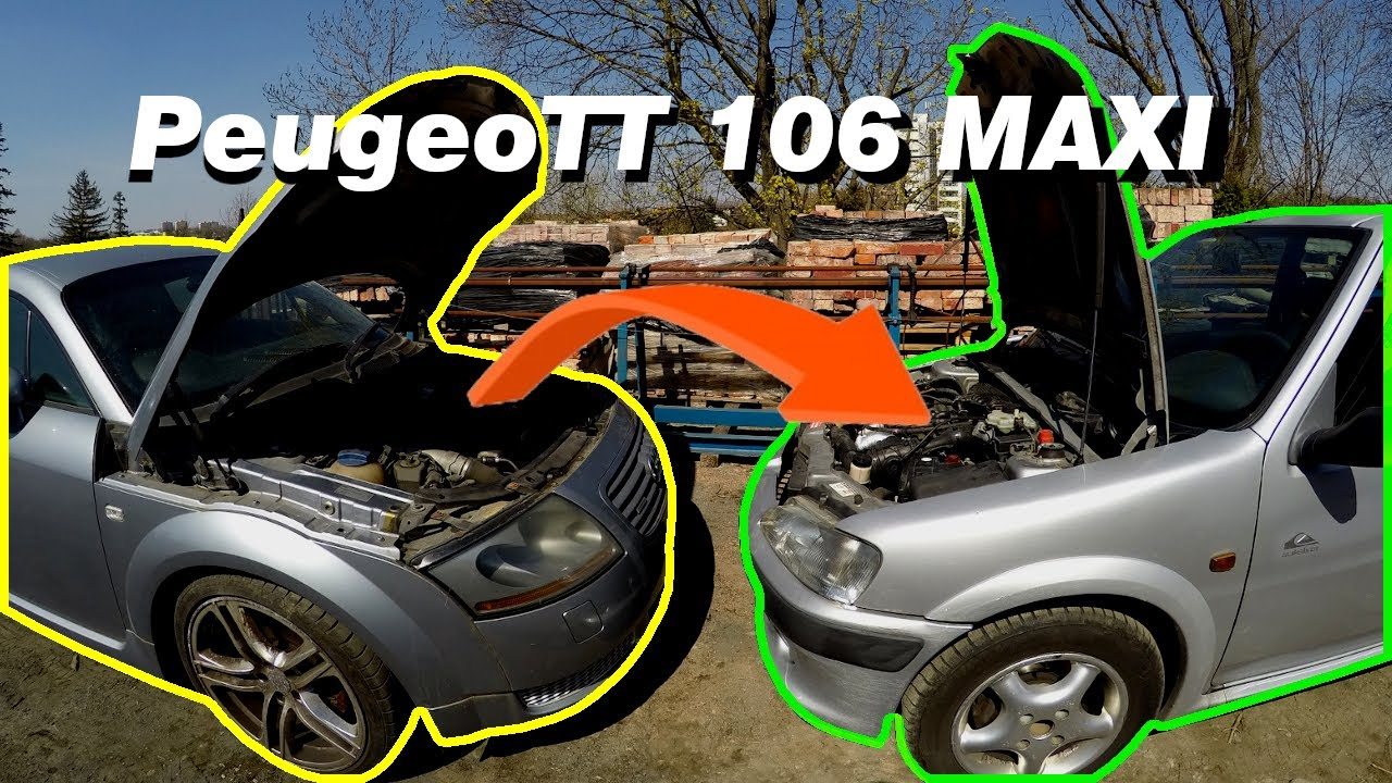 PeugeoTT 106 MAXI  1.8T - Audi TT vs Peugeot 106 - (SWAP QUATTRO BAM 225KM 1.8T) #1 - PROJECT START