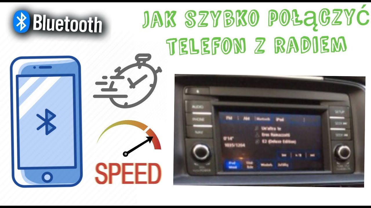 Sposób na SZYBKIE połączenie telefonu z radiem (przez bluetooth) - Mazda