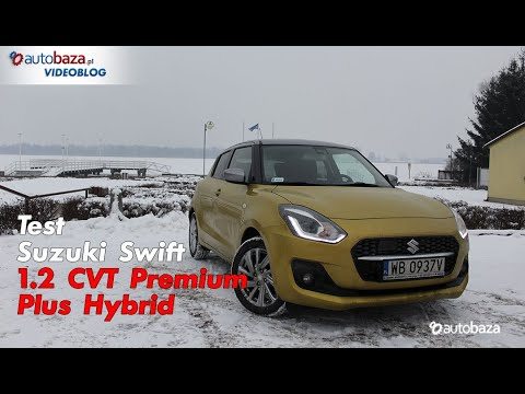 🚗 Suzuki Swift 2021 - 1.2 CVT Premium Plus Hybrid jak się jeździ z bezstopniową skrzynią biegów?