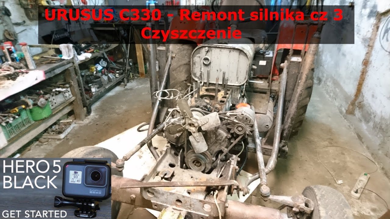 Ursus C330 - Remont silnika cz3